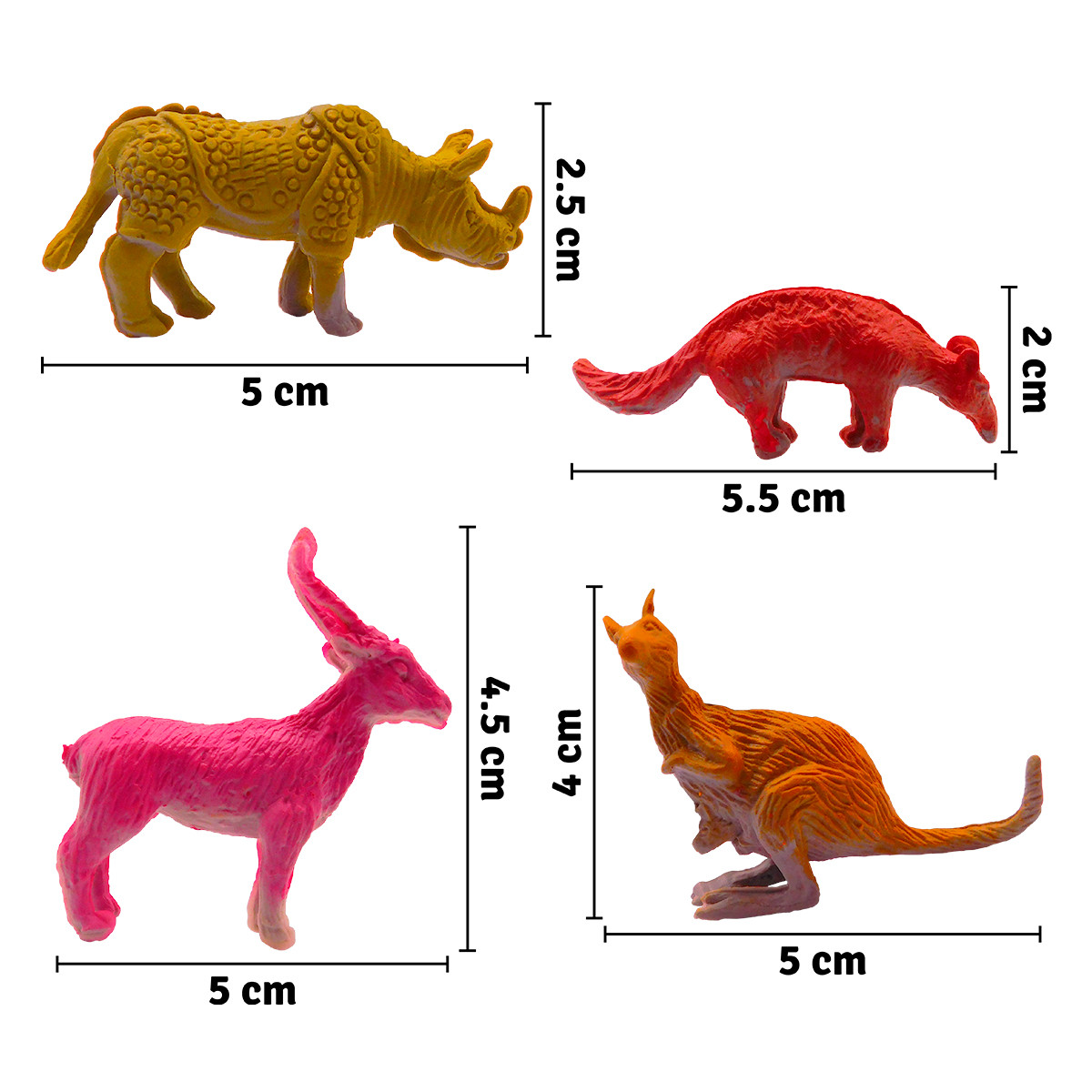 Miniatura 3 de Set Animales Salvajes X12 GM1911-125